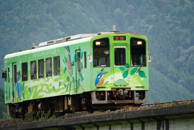 錦川清流線の車両です。